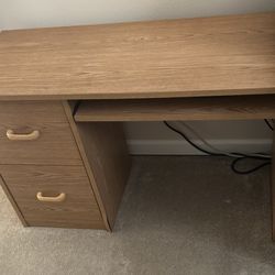 Small Desk W/Pull Out ( See Description)