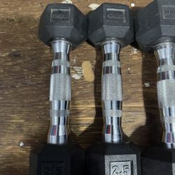 💪 Rogue Dumbbells Set – 2.5 lb– Great Condition! 💪