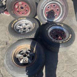 14” 5x4.75 TRADE FOR IROCS