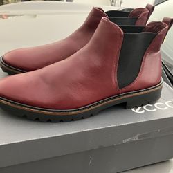 Men's Leather Chelsea Boot ECCO Metropole Milan