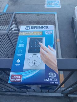 Brings Touchscreen Electronic Deadbolt