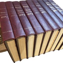 Encyclopedia Britannica Book Of The Year 1970s 