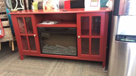 Tv stand console table - Electric fireplace heater 55”x31”Hx15”