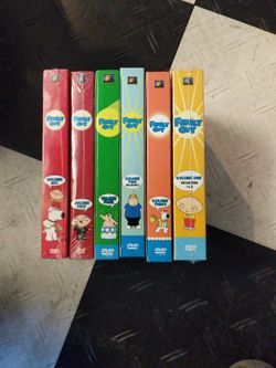 Family Guy DVD Box Sets Volume 1-6