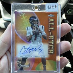 Cj Stroud /25 On Card Auto
