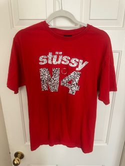 Stussy NO.4 graphic print T shirt size M