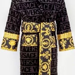 Versace Robe & Slipper Set