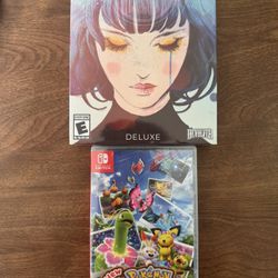 New Pokemon Snap & Gris Deluxe Nintendo Switch New