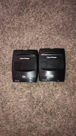 CyberPower 175W Peak Power Inverter – Lot of 2