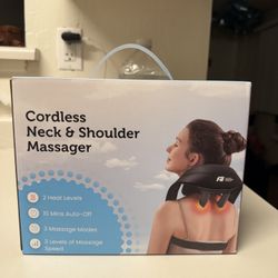 Cordless Neck Massager With Heater 