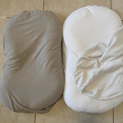 Grey Snuggle Me Organic Baby Pillow