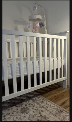Baby Crib White