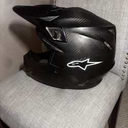 Bell carbon fiber dirt-bike helmet   