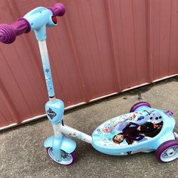 Frozen Electric Scooter