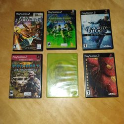 PS2 PlayStation Game Collection Bundle Lot Game's Disc