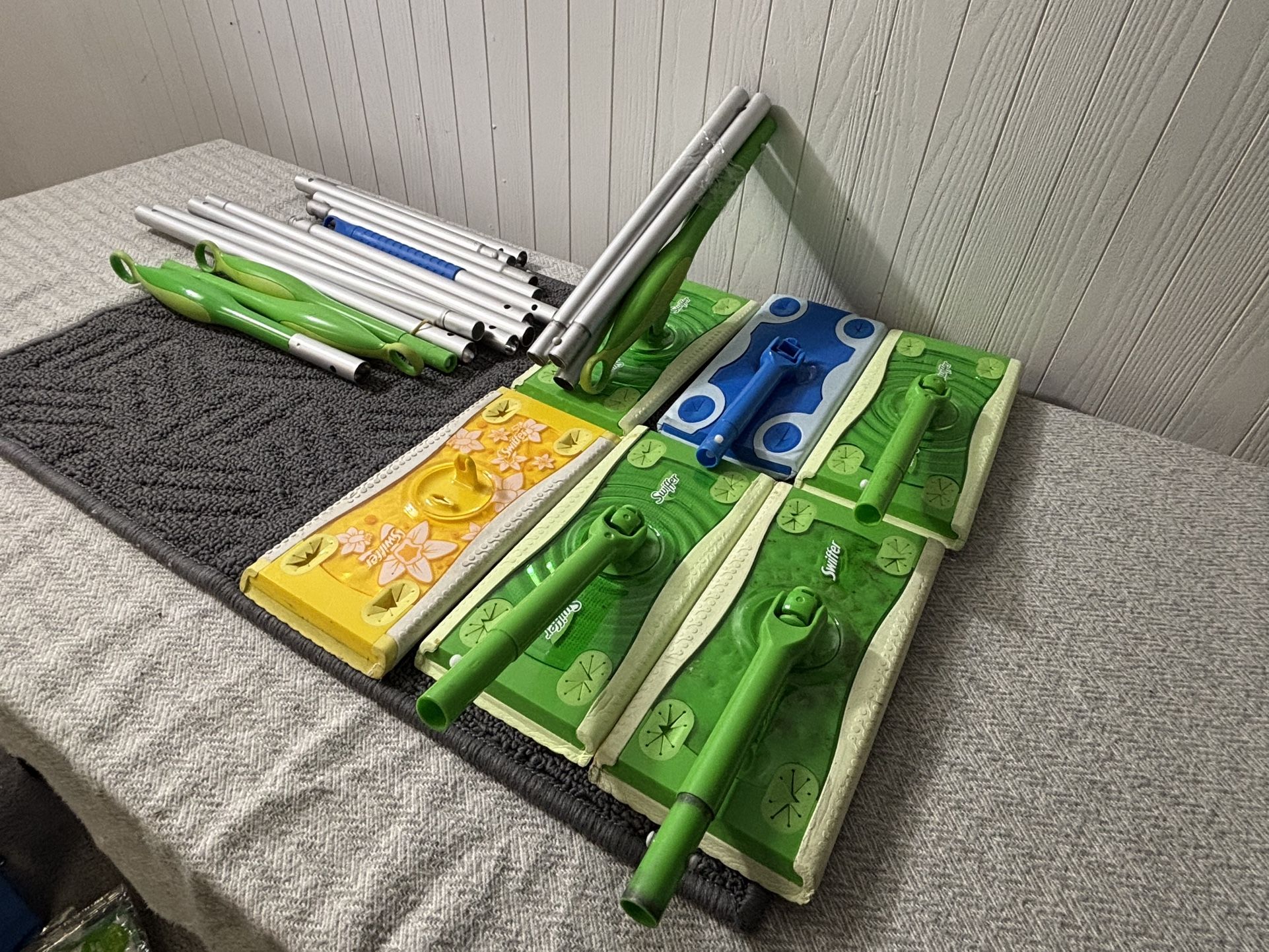 (6 Pack) Sweeper, Wet Floor Mopping 