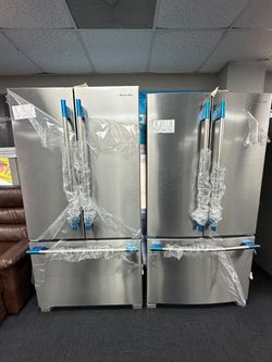 Kitchenaid stainless steel French door fridges