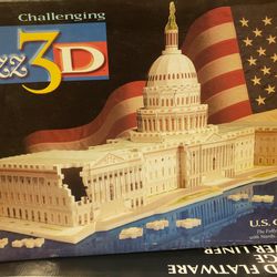 3D Puzzle Of US Capitol