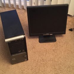 Compaq HP Complete Set Computer Desktop PC Kent