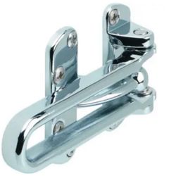 2 In Cast Zinc Door Slide Security Door Lock (10-Pack) (Chrome)    A6)