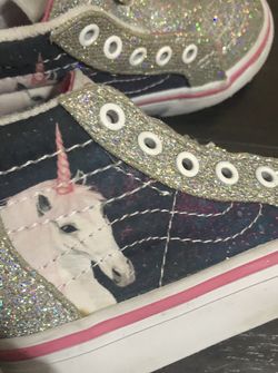 Girls Unicorn Vans Size 5.5 Toddler