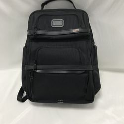 TUMI Alpha Brief Backpack in black