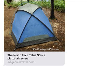 North Face Talus 33 3 person tent- brand new with manual for Sale