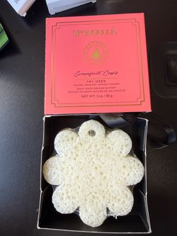 Spongell Grapefruit Cassis Wild Flower Bath Sponge Body Scrubber 14+ Uses