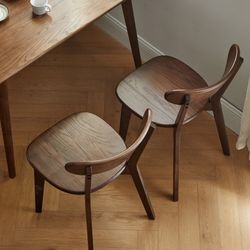 Walnut Dining Chair (set of 2 pcs)