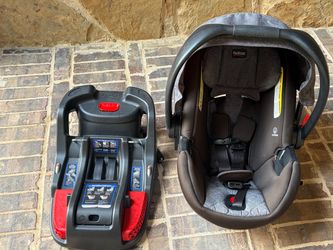 Infant car seat with base