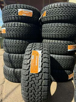 275 55 20 Landwarrior XT Tires New Set
