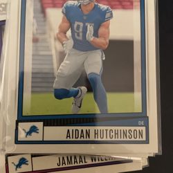 Lions Football Cards Rookie NFL Panini Ticket Jamaal Williams