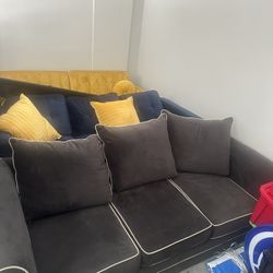 Grey Couch For Sale 