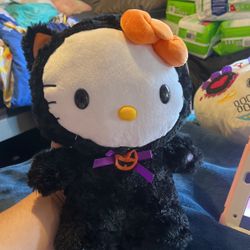black hellokitty cat stepper 