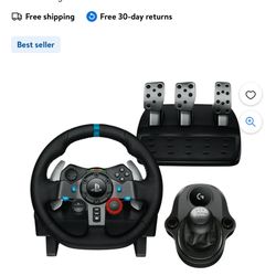 G29 Se Driving Wheel With Pedals And Gear Shifter Able To Use Automatic And Manual Brand New Trying To Get Rid Of It Shoot Prices 