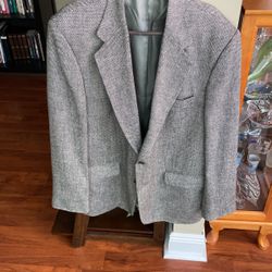 Mens Sport Coat Grey