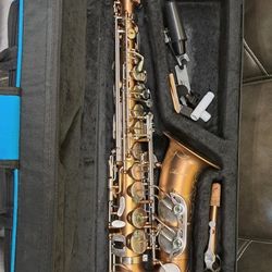 SLADE Soprano Saxophone B Flat (Curve) with Case H
