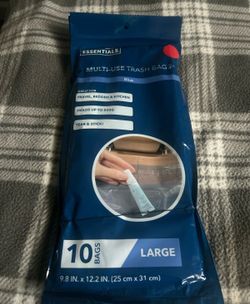 Leak proof disposal bags (blue)