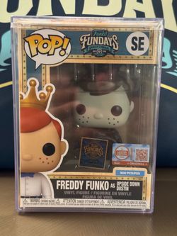 Funko Pop Freddy Funko as Upside Down Dustin LE 500