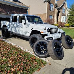 20" Jeep Wrangler HIGH ALTITUDE 2021 OEM Black wheels rims Gladiator 2020 96902