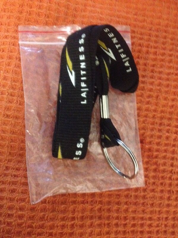 L.A Fitness Lanyard (New)
