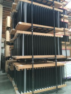 Wrought iron steel fence panels 5 ft x 8 ft