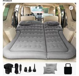 ❤️‍🔥 R1）SUV Air Mattress Camping Bed Cushion Pillow -
