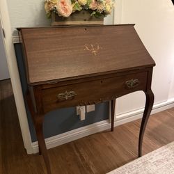 Vintage Secretary Desk – Drop Front Writing Desk