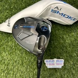Callaway Ai Smoke Ti 340 Mini Driver 11.5 Loft Tensei Blue Stiff Flex GP Grip RH