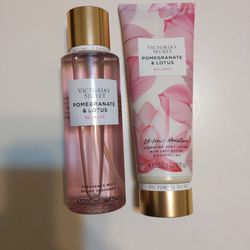 Body Lotion And Fragrance Mist From Victoria's Secret 