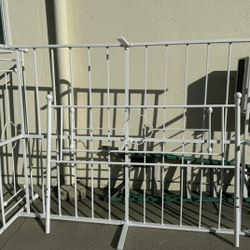 1 Full bed frame With Mattress and 1 Queen Bed Frame