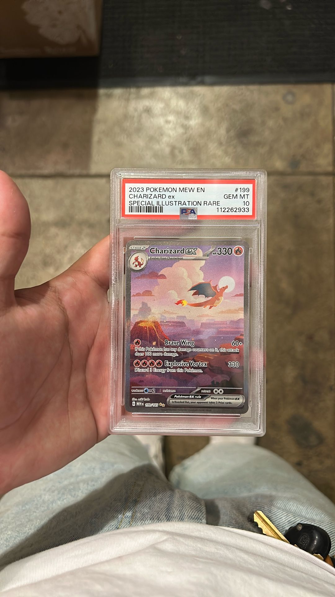 2023 Pokemon New En Charzard Ex Special Illustration Rare
