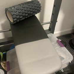 Exercise Bench ( Weights Not Included)  