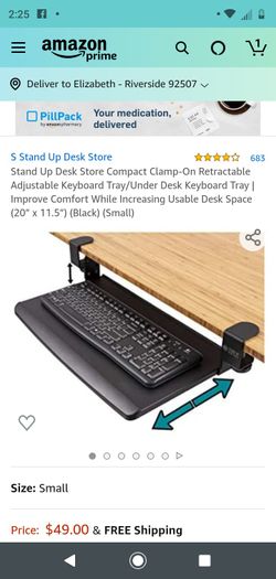 Stand Up Sub KB tray